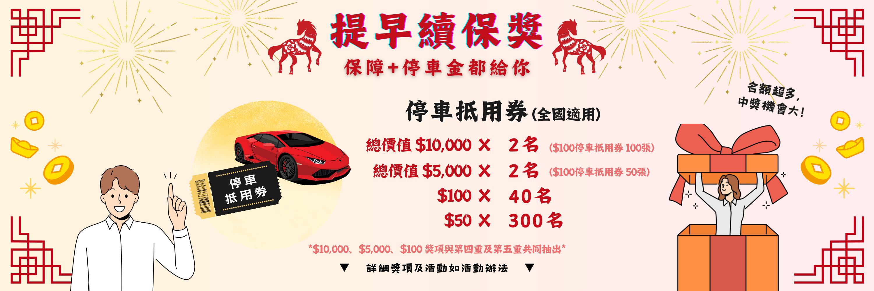 【第三重】提早續保獎