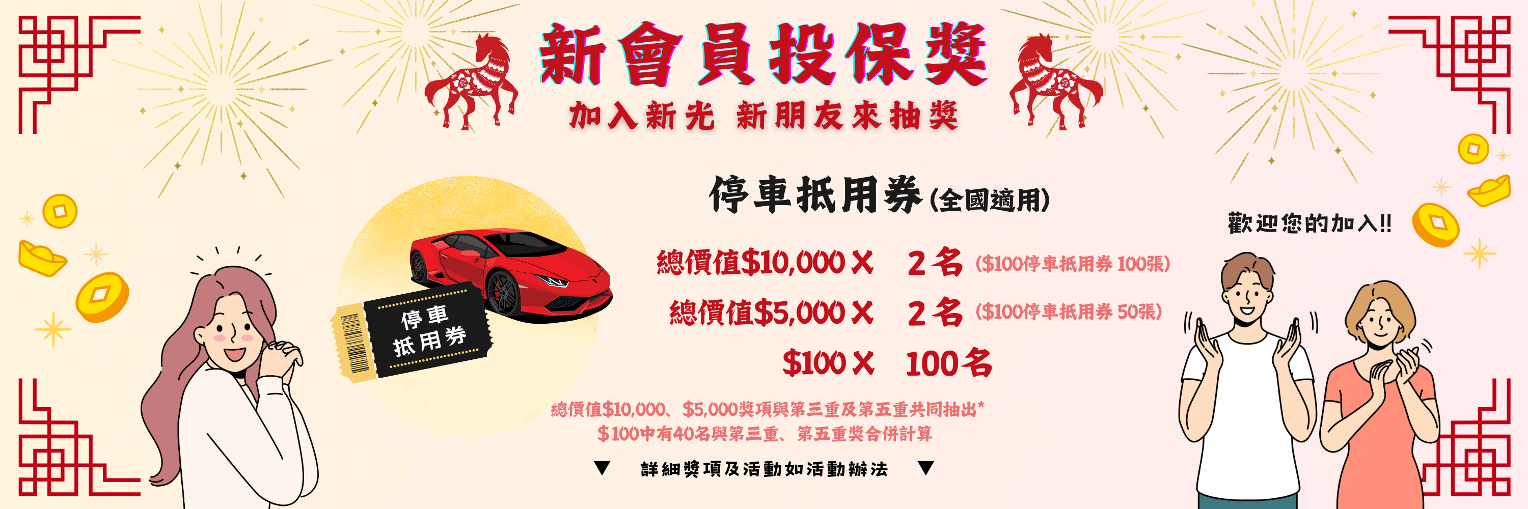 【第四重】新會員投保獎