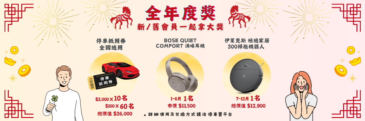 【第一重】全年度獎